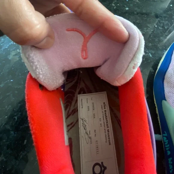 Nike KD 15 FN8010-500 “What The” 8.5 - Picture 9 of 11